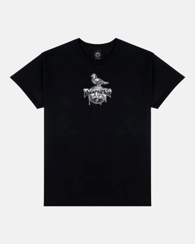 COVER THE EARTH - TSHIRT - BLACK sold by Thrasher