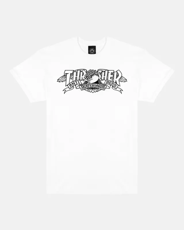MAG BANNER - TSHIRT - WHITE sold by Thrasher