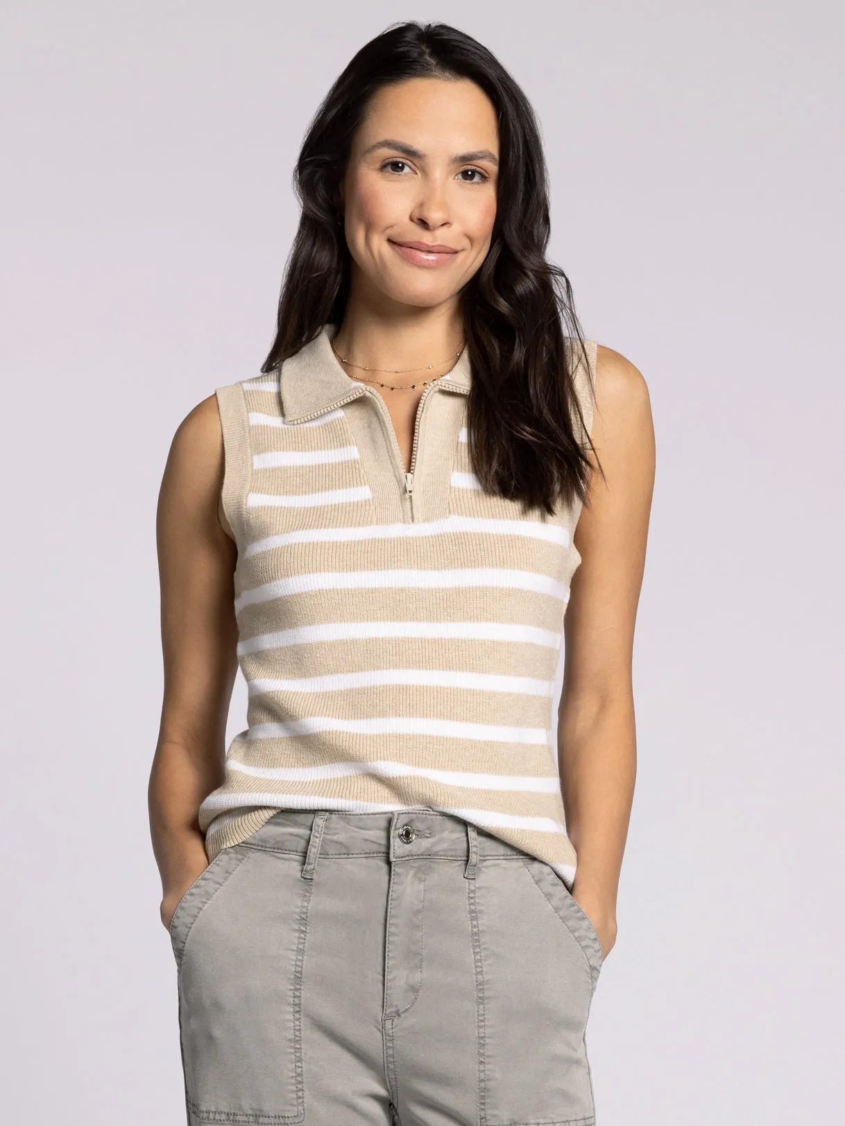 BELLA SWEATER VEST sold by Thread & Supply product image thumbnail 5
