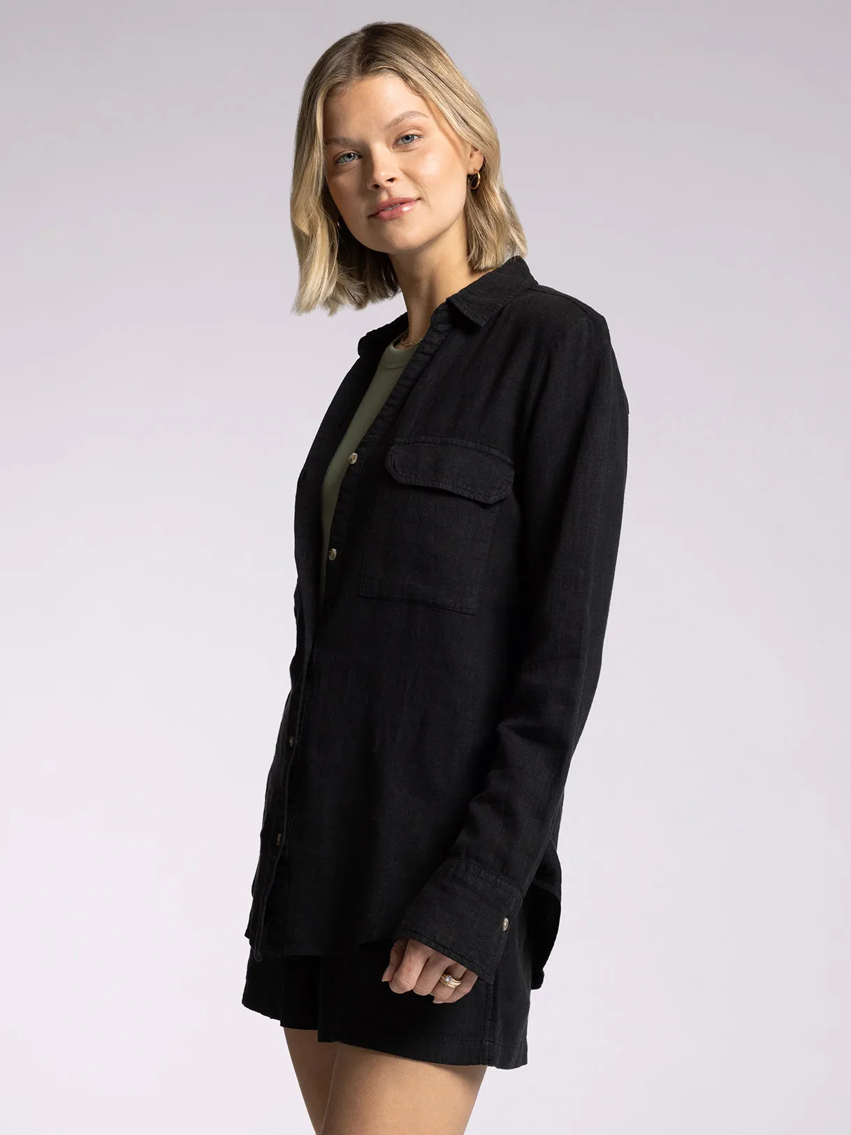 FARRAH SHIRT sold by Thread & Supply product image thumbnail 2