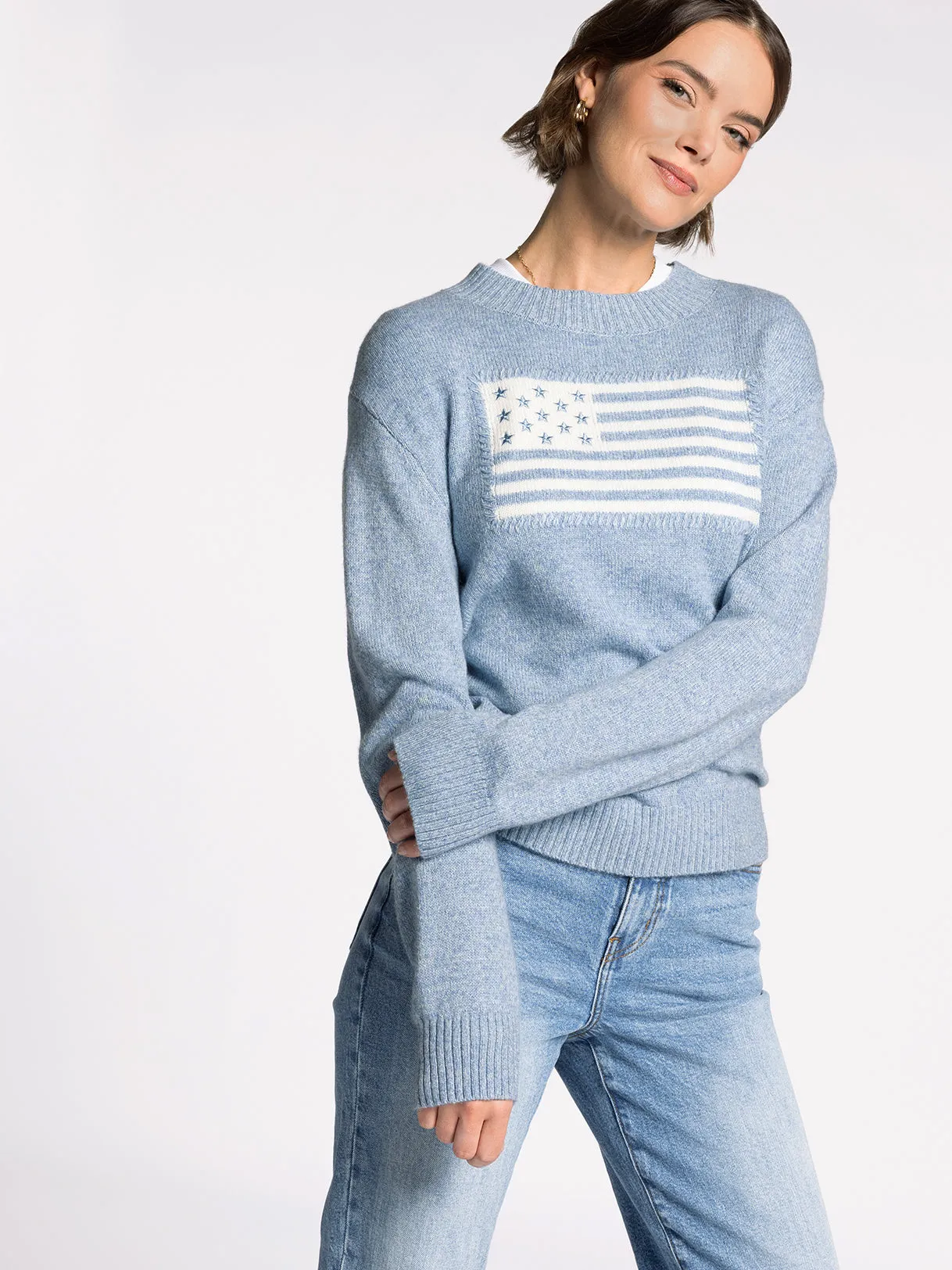 ALLEGIANCE SWEATER sold by Thread & Supply product image thumbnail 5