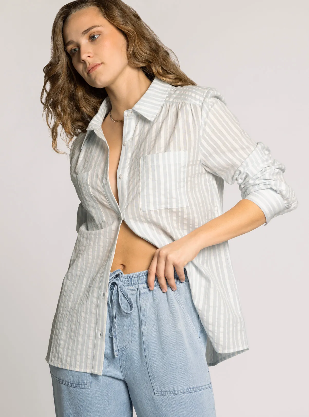 CLOVER SHIRT sold by Thread & Supply product image thumbnail 5