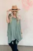 The Wren Tunic - Sage sold by Three Bird Nest