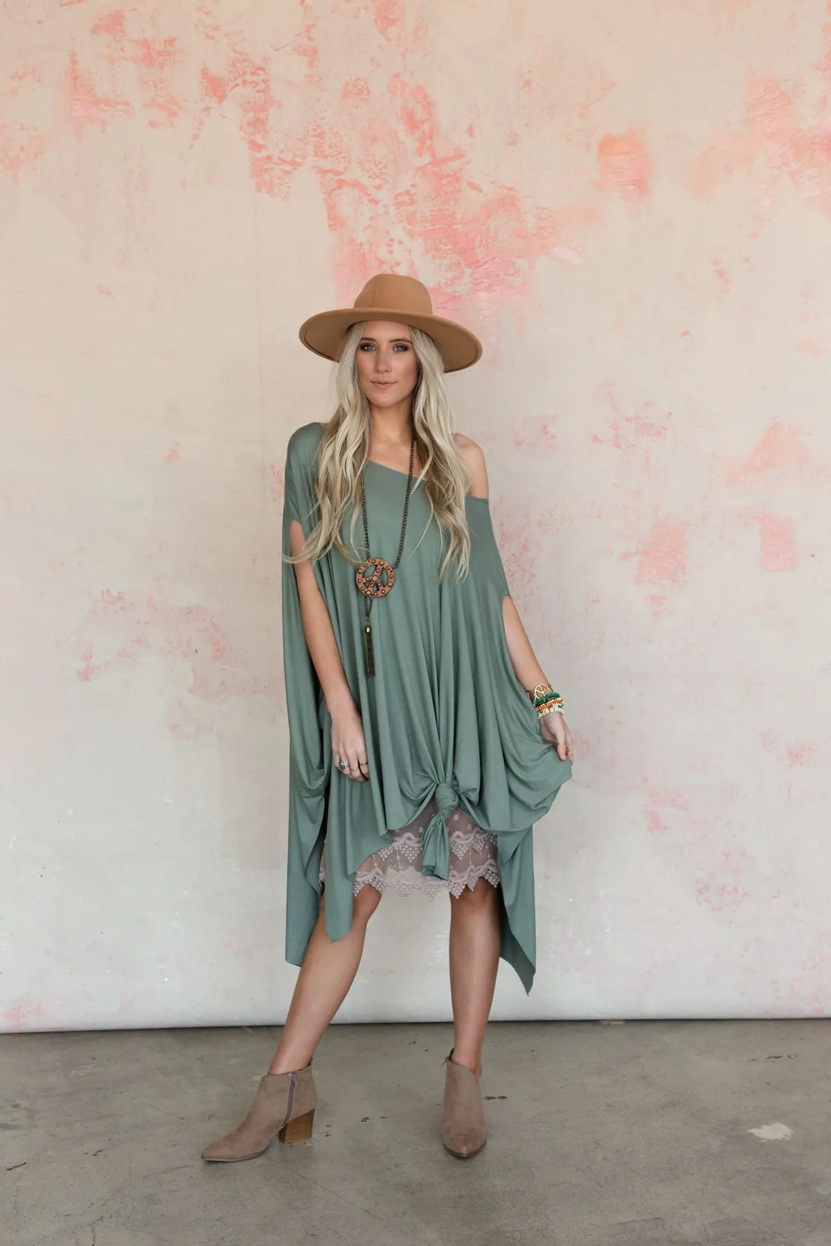 The Wren Tunic - Sage sold by Three Bird Nest product image thumbnail 2