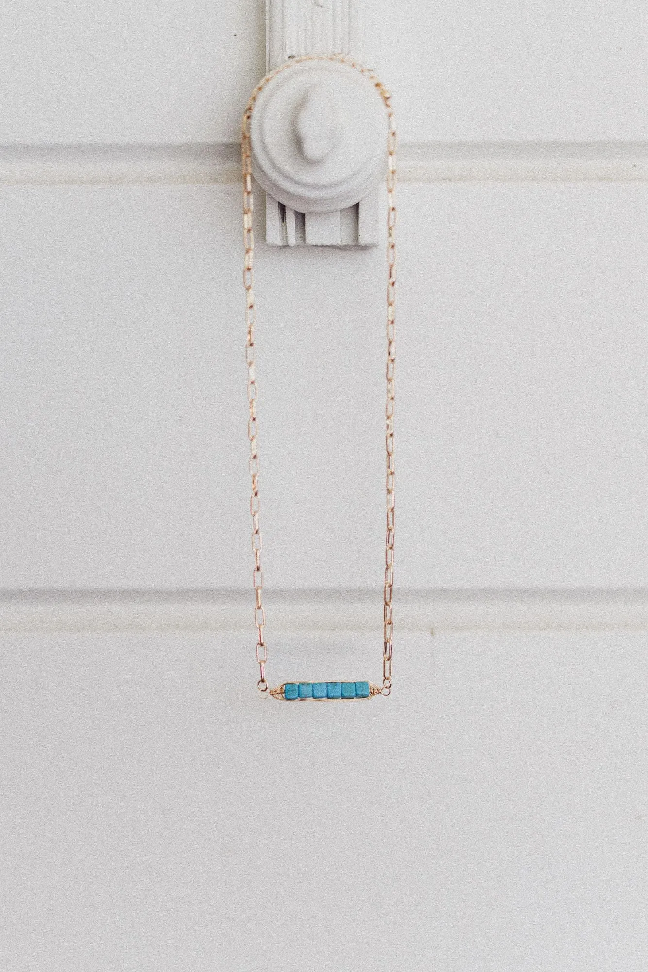 Desert Line Necklace - Gold sold by Three Bird Nest product image thumbnail 2