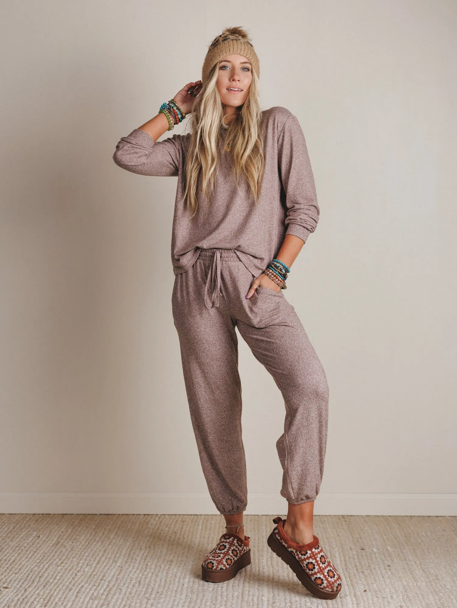 At The Lodge 3 Piece OOTW Set - Brown sold by Three Bird Nest product image thumbnail 5