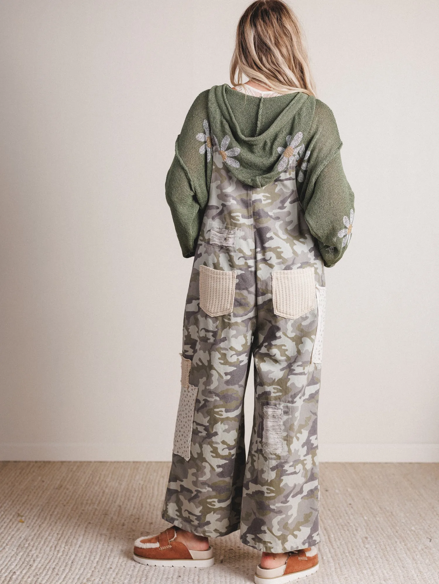 Beauty Of Change Jumpsuit - Camo sold by Three Bird Nest product image thumbnail 2