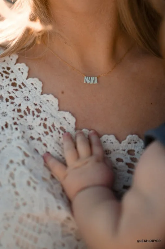 Mothers Love Necklace - Gold sold by Three Bird Nest