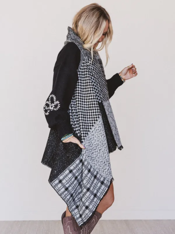 River Wild Knit Vest - Black sold by Three Bird Nest