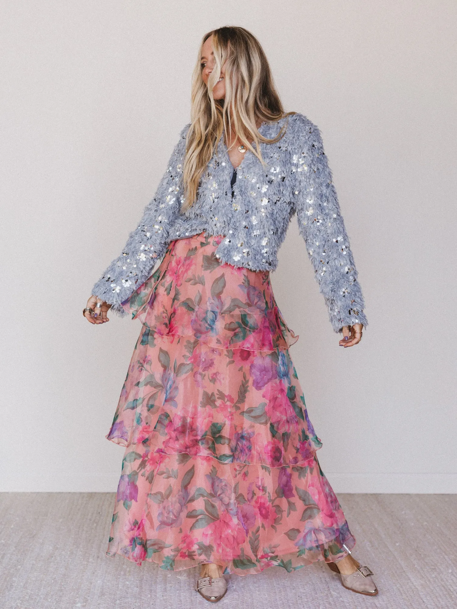 Muselight Sweater - Silver sold by Three Bird Nest product image thumbnail 3