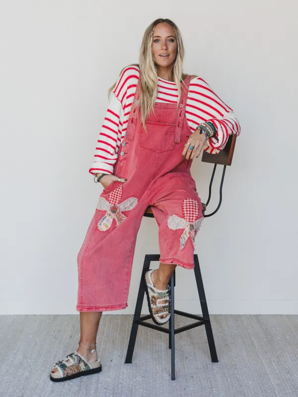 All My Hopes 2 Piece Bundle - Red sold by Three Bird Nest