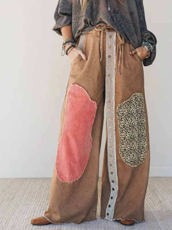 Urban Truth Pants - Choco sold by Three Bird Nest