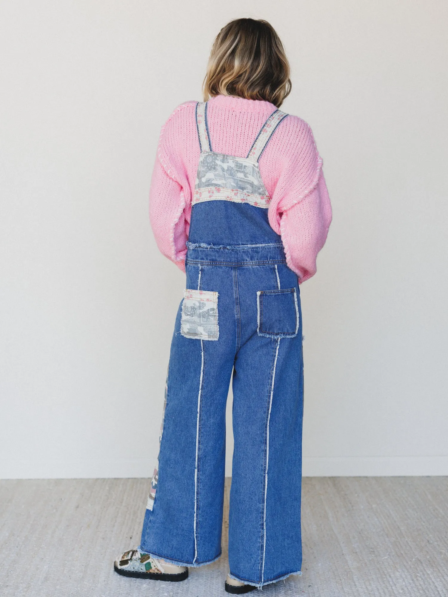 Tried And True Denim Overalls - Camo sold by Three Bird Nest product image thumbnail 5