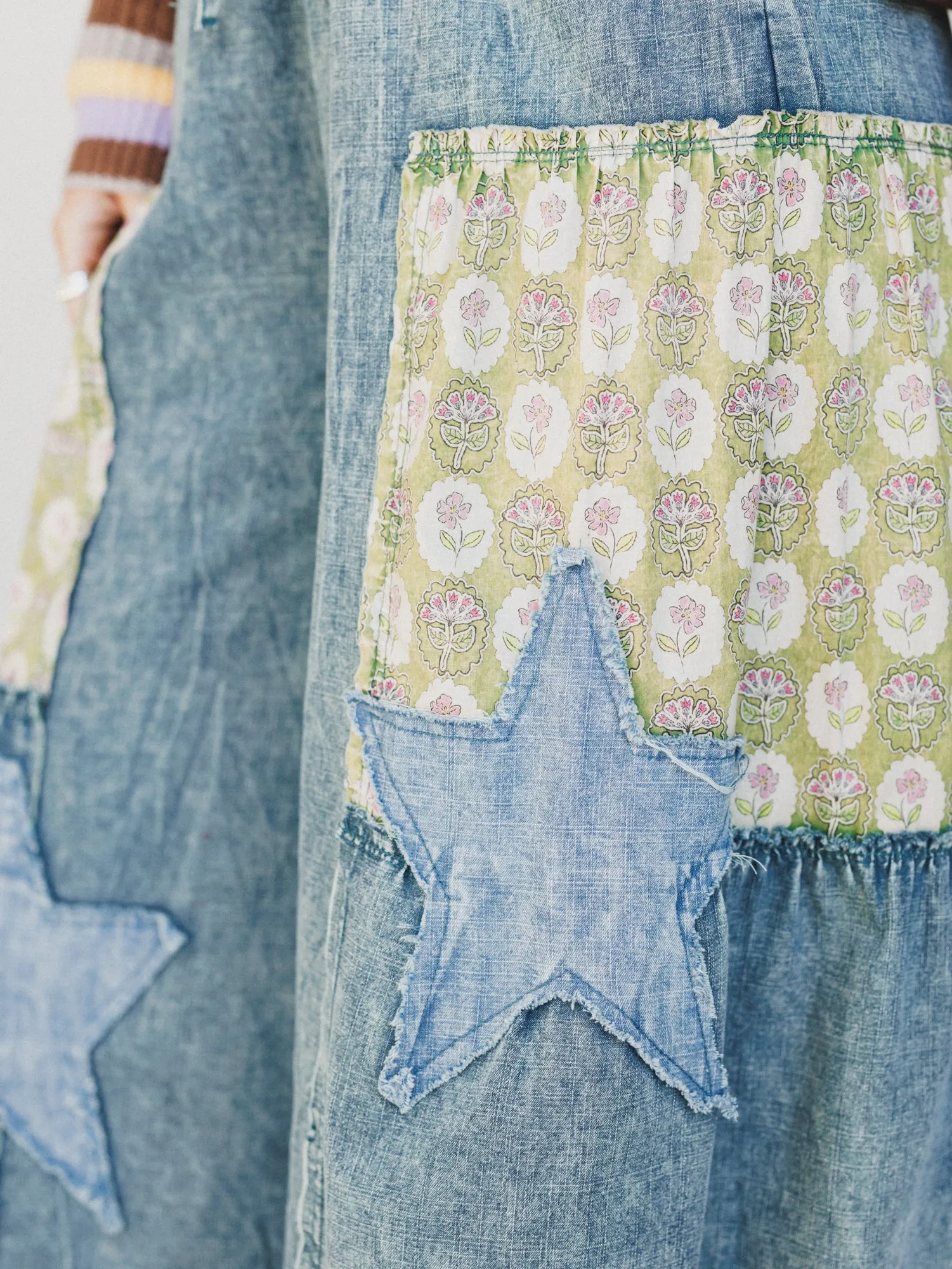 Fields Of Free Pants - Denim sold by Three Bird Nest product image thumbnail 3