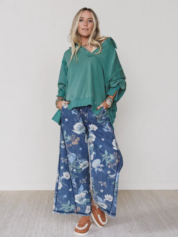 Honeyflower 3 Piece Bundle - Green sold by Three Bird Nest