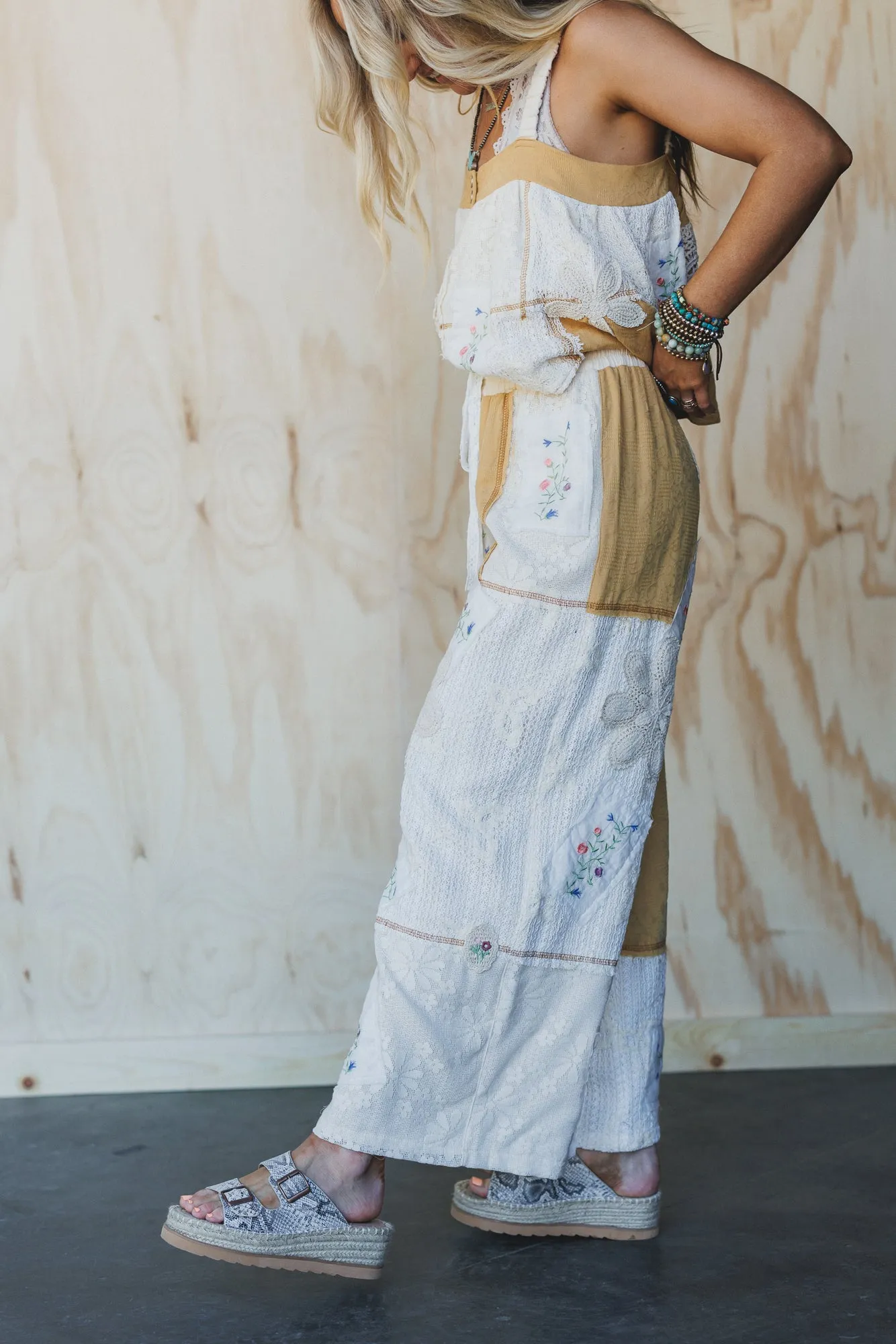 Patchwork Parade 2 Piece Bundle - Mustard sold by Three Bird Nest product image thumbnail 4