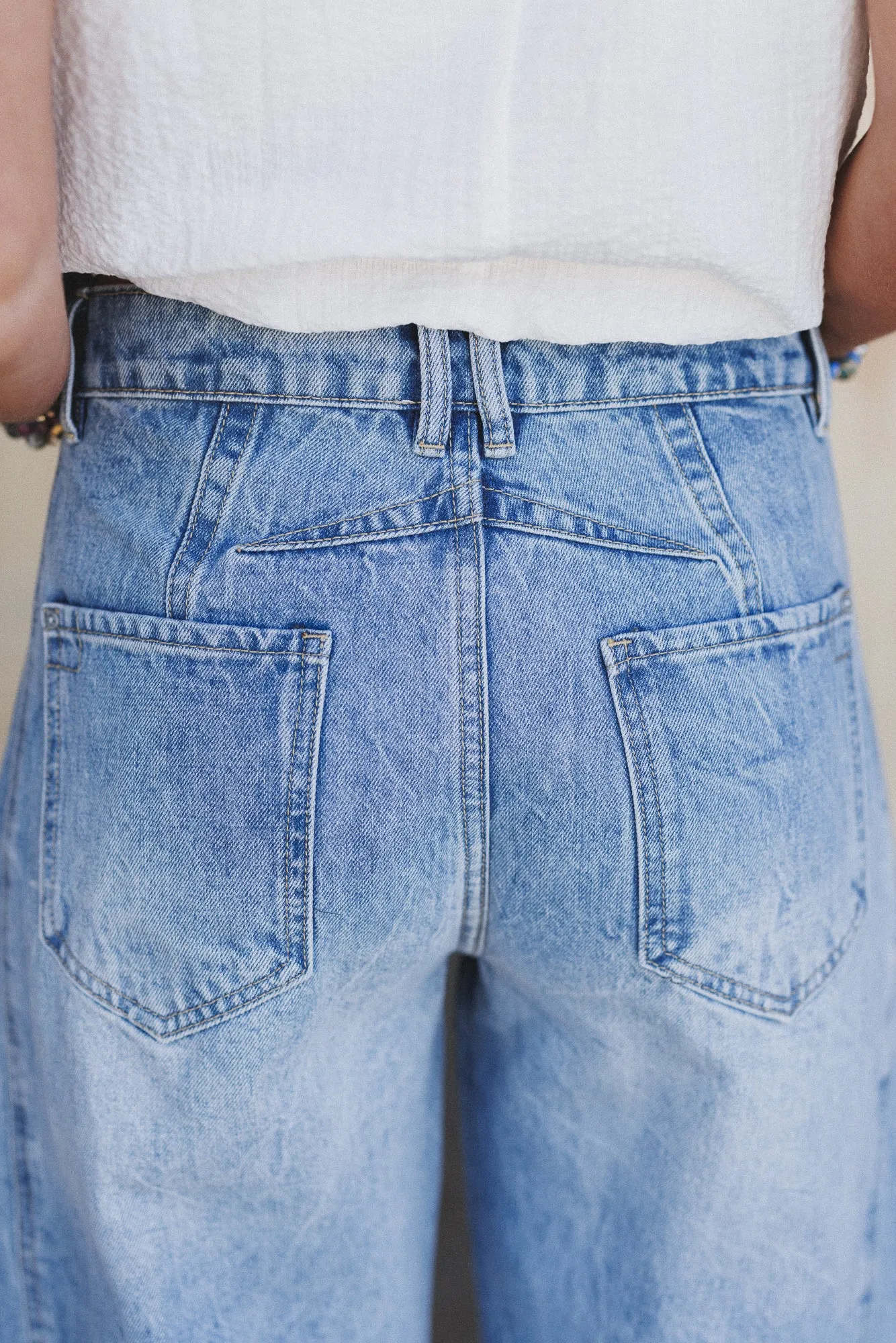 Somerton Barrel Jeans - Denim sold by Three Bird Nest product image thumbnail 5