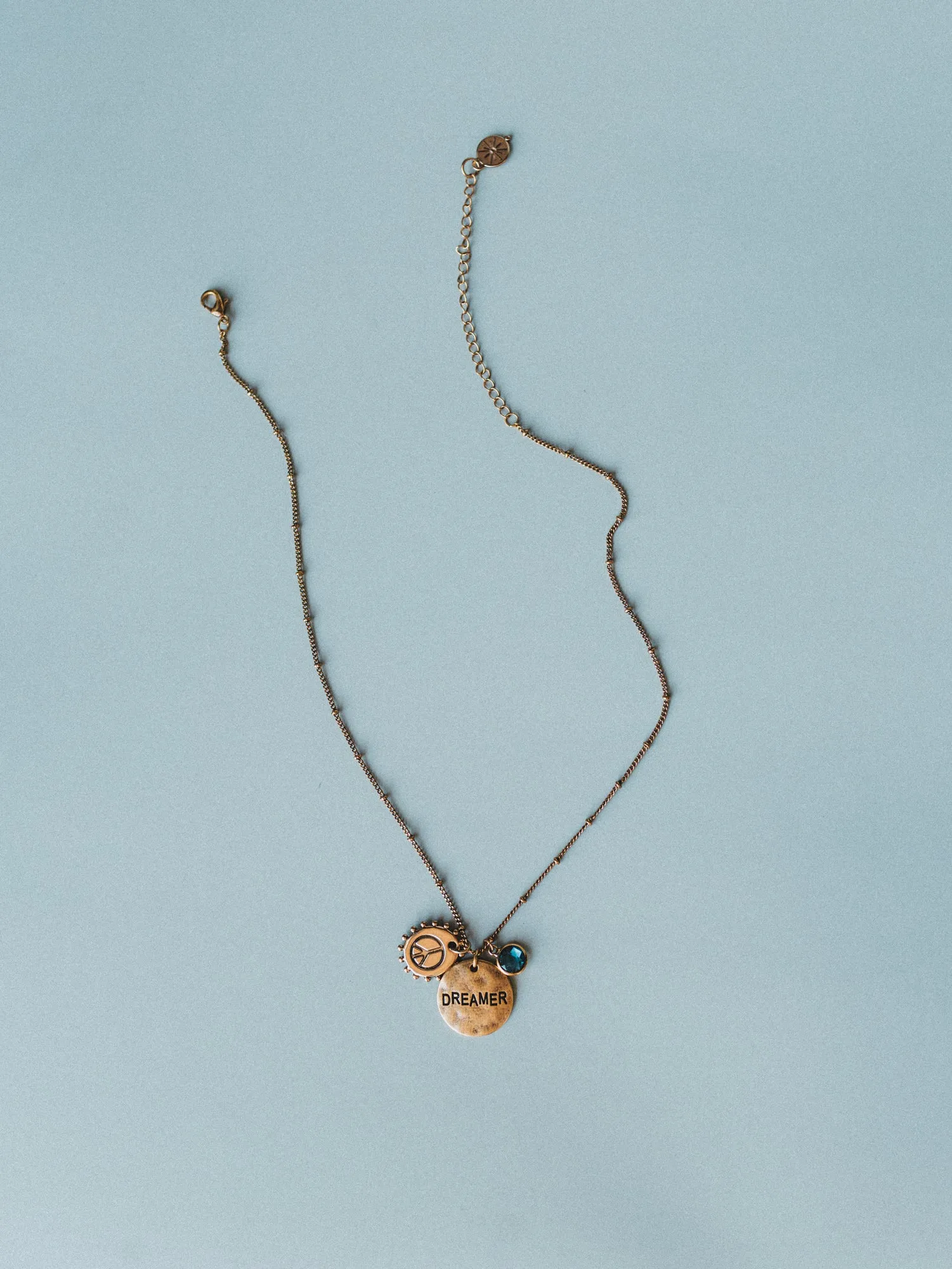 March Dreamer Birthstone Necklace - Aquamarine sold by Three Bird Nest product image thumbnail 4