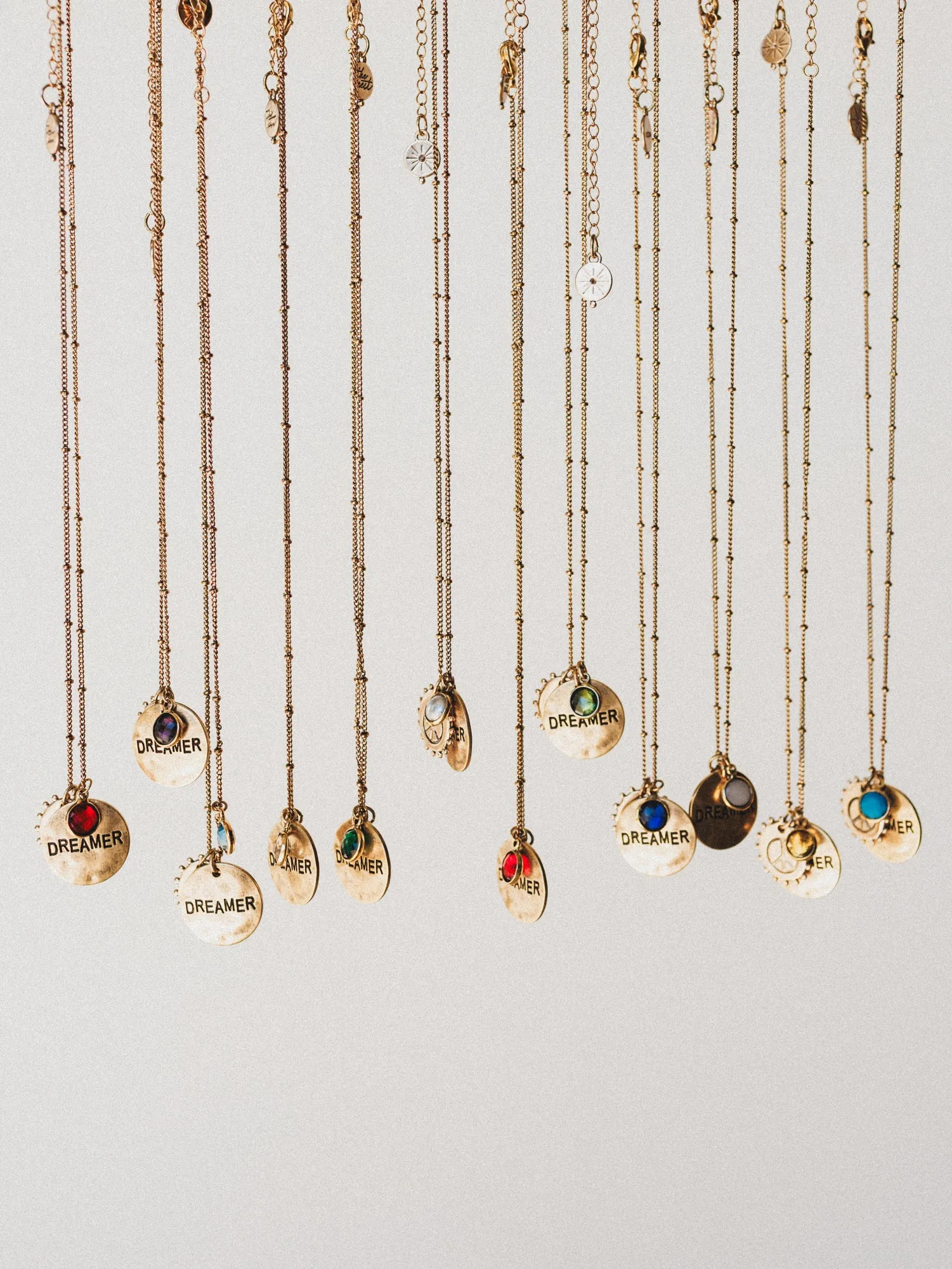 March Dreamer Birthstone Necklace - Aquamarine sold by Three Bird Nest product image thumbnail 2