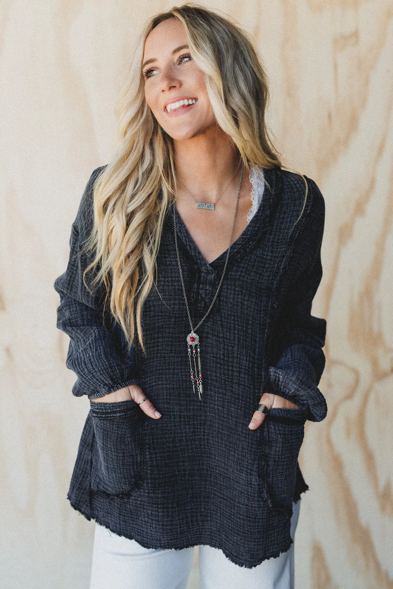 Just In Time Top - Black sold by Three Bird Nest product image thumbnail 4