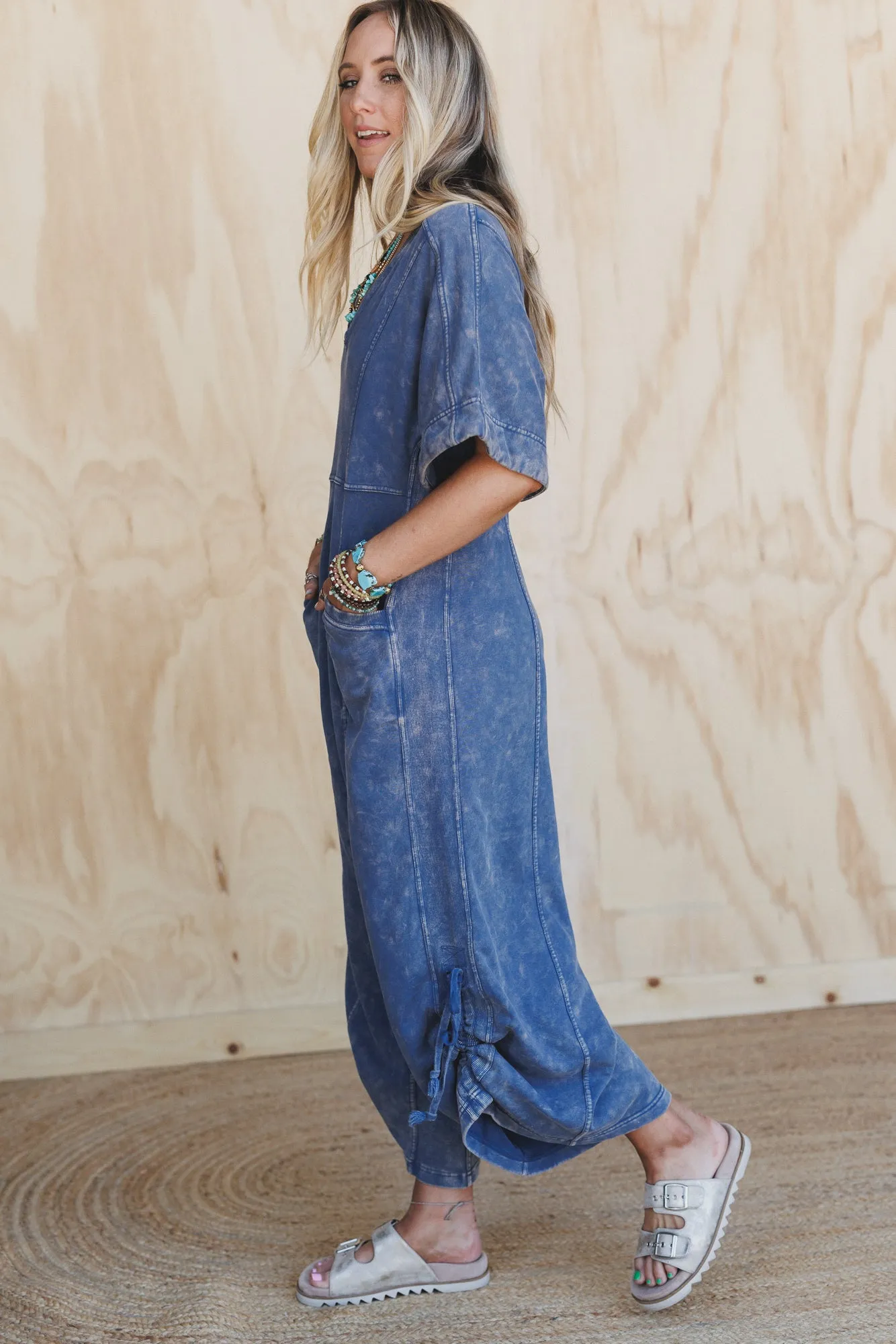 Adventurous Soul Jumpsuit - Denim sold by Three Bird Nest product image thumbnail 3