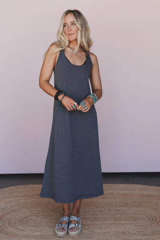 Bound By Moonlight Maxi Dress - Black sold by Three Bird Nest