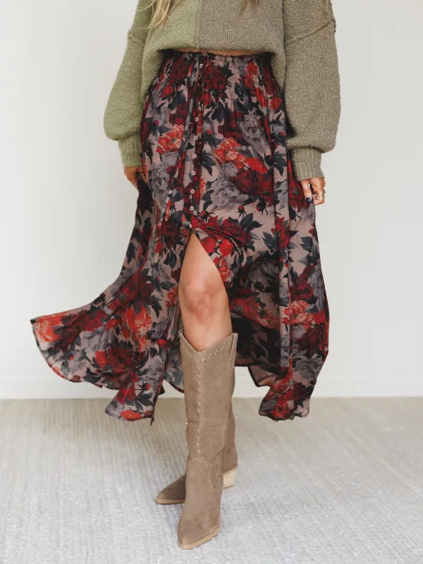 Lunar Bloom Skirt - Natural made by Promesa