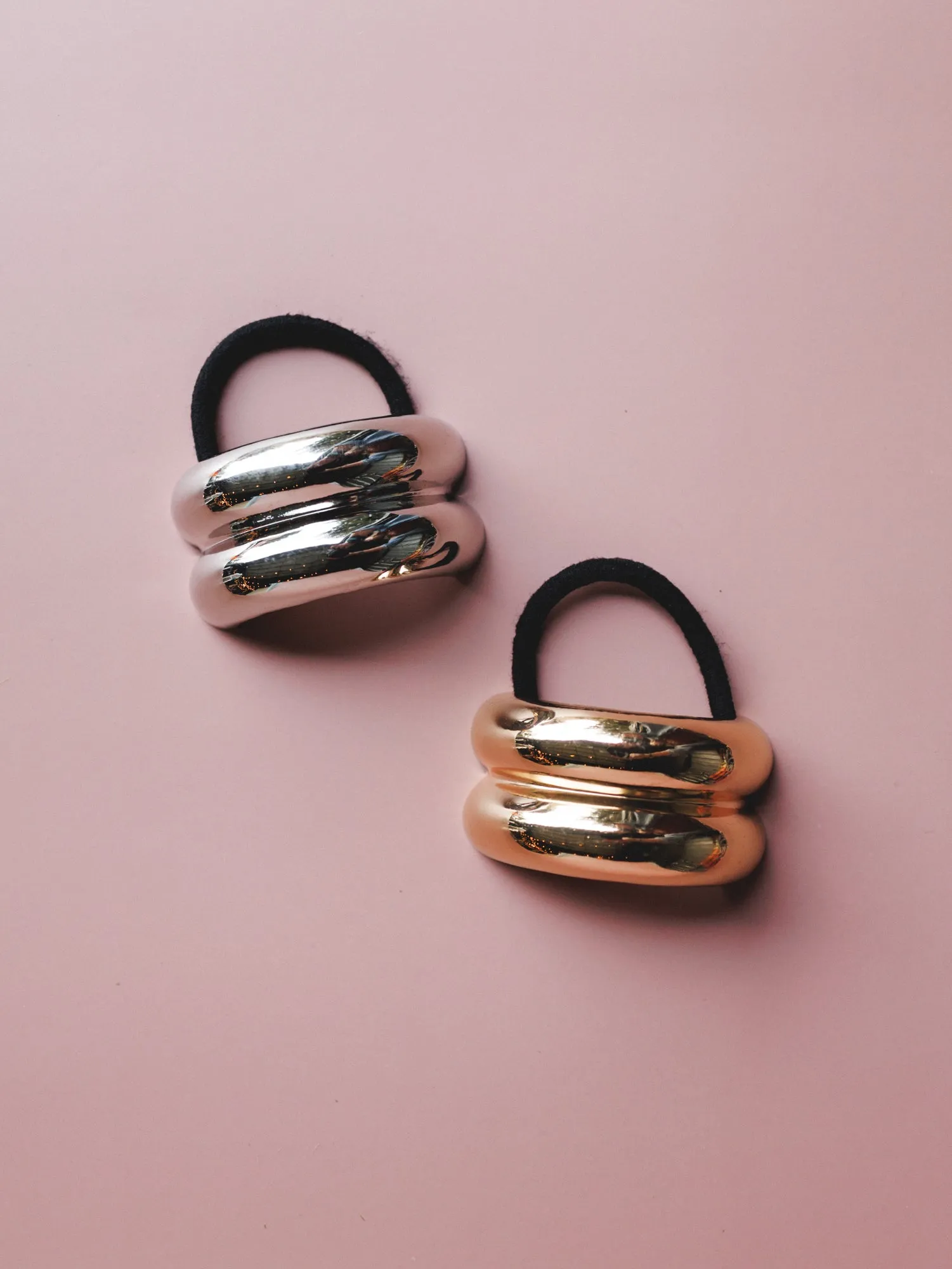 2 Piece Hair Tie Cuff Set - Multi sold by Three Bird Nest