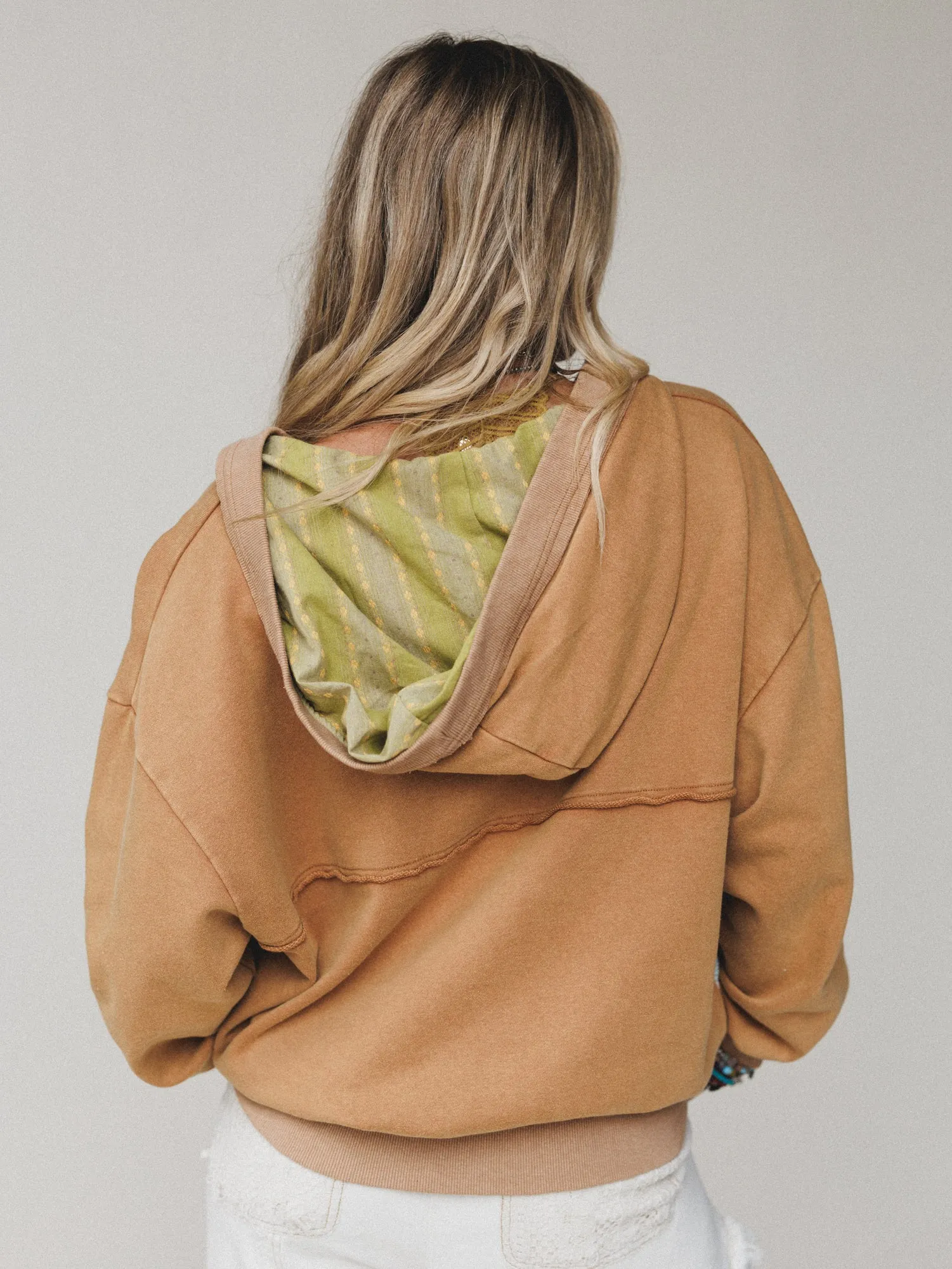 Dream In Thread Jacket - Camel sold by Three Bird Nest product image thumbnail 5