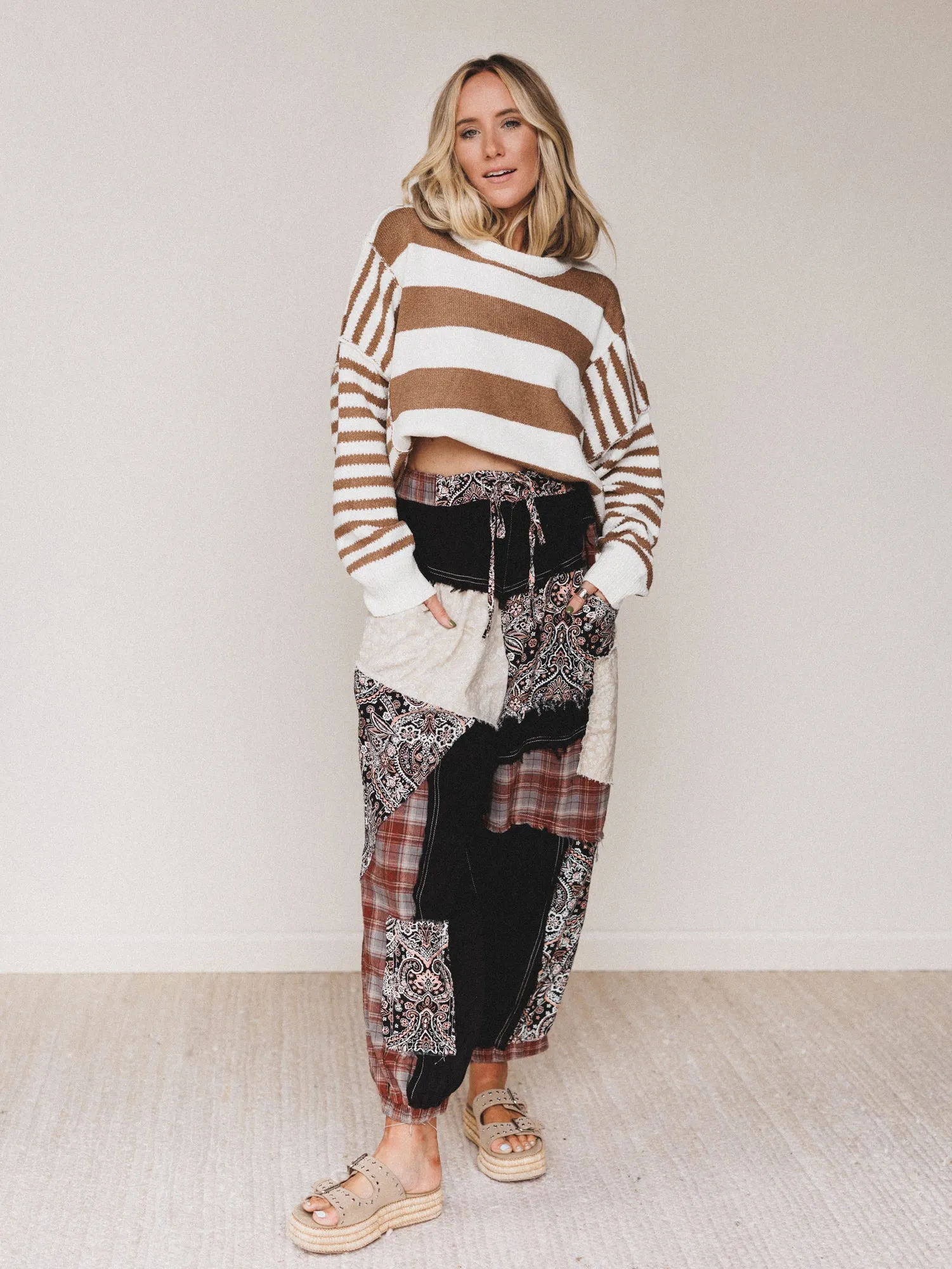 High Desert Sweater - Taupe sold by Three Bird Nest product image thumbnail 5