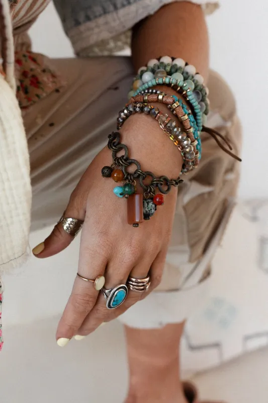 Rock Bar Bracelet - Multi sold by Three Bird Nest