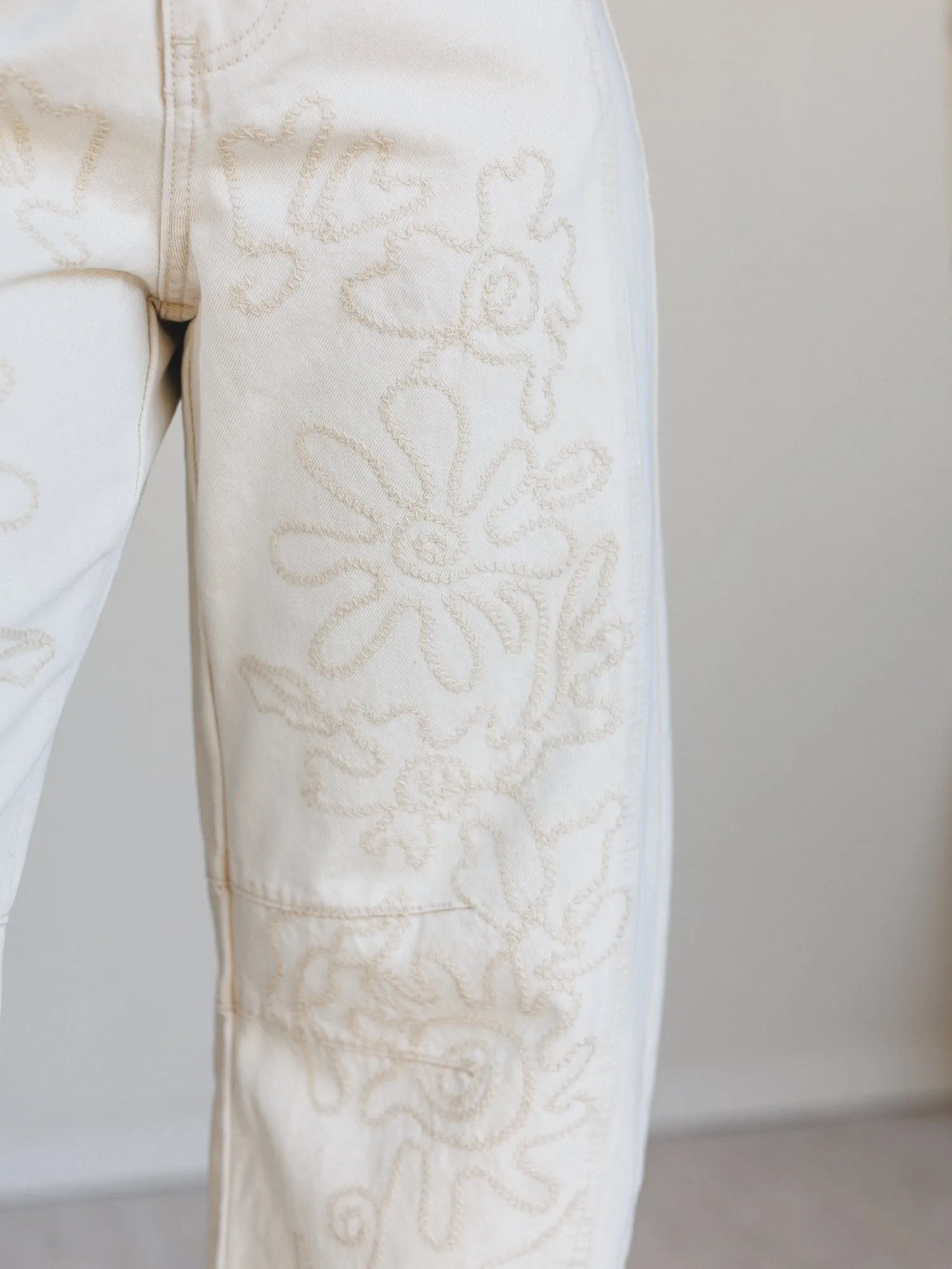 Groove Bloom Pants - Beige sold by Three Bird Nest product image thumbnail 2