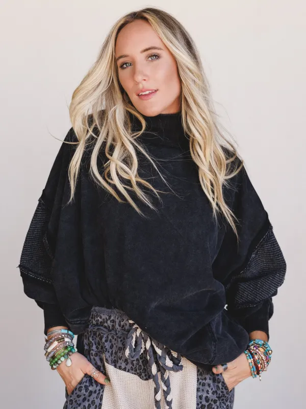 Zia Top - Black sold by Three Bird Nest