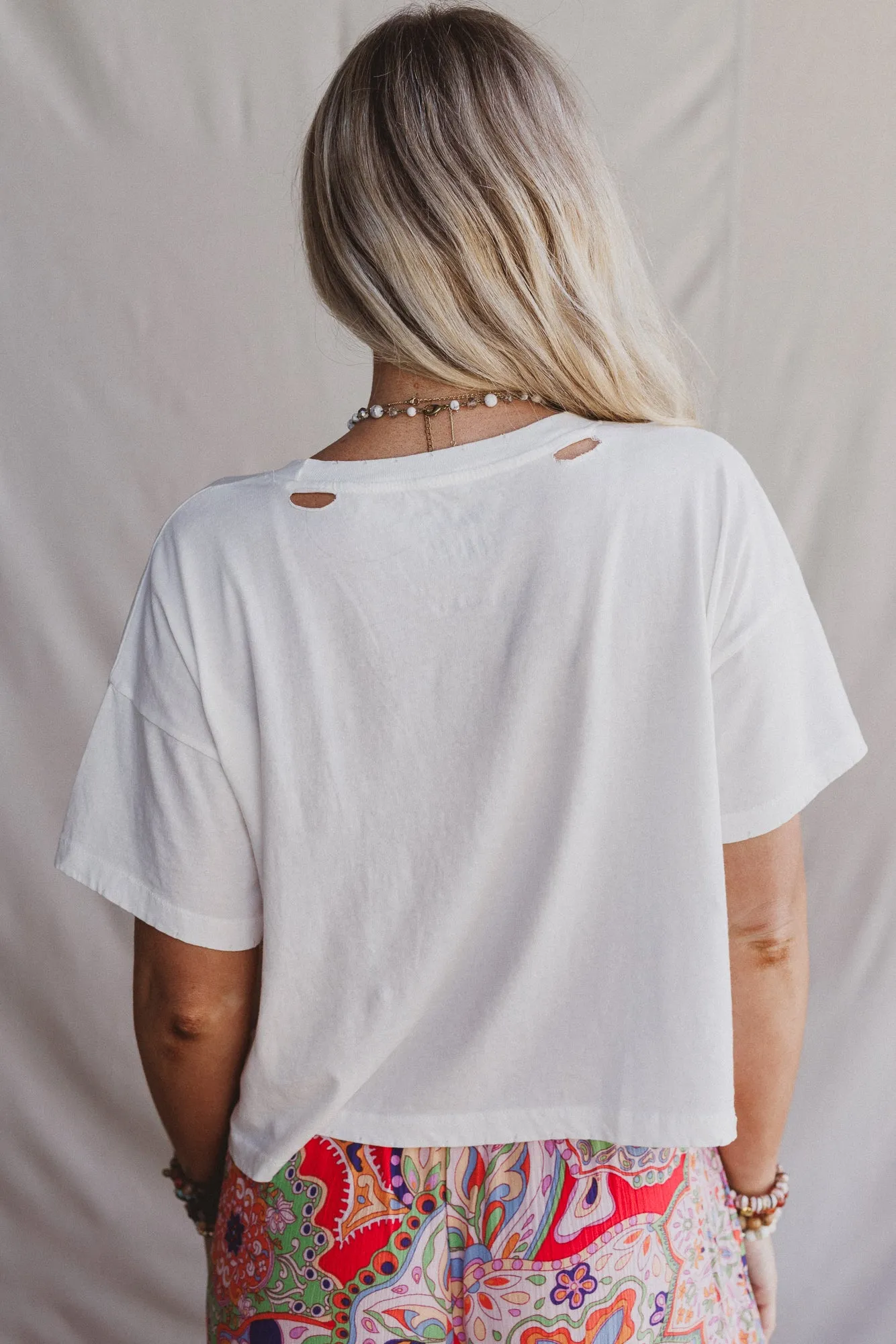 Wild Tracks Graphic Tee - Ivory sold by Three Bird Nest product image thumbnail 4