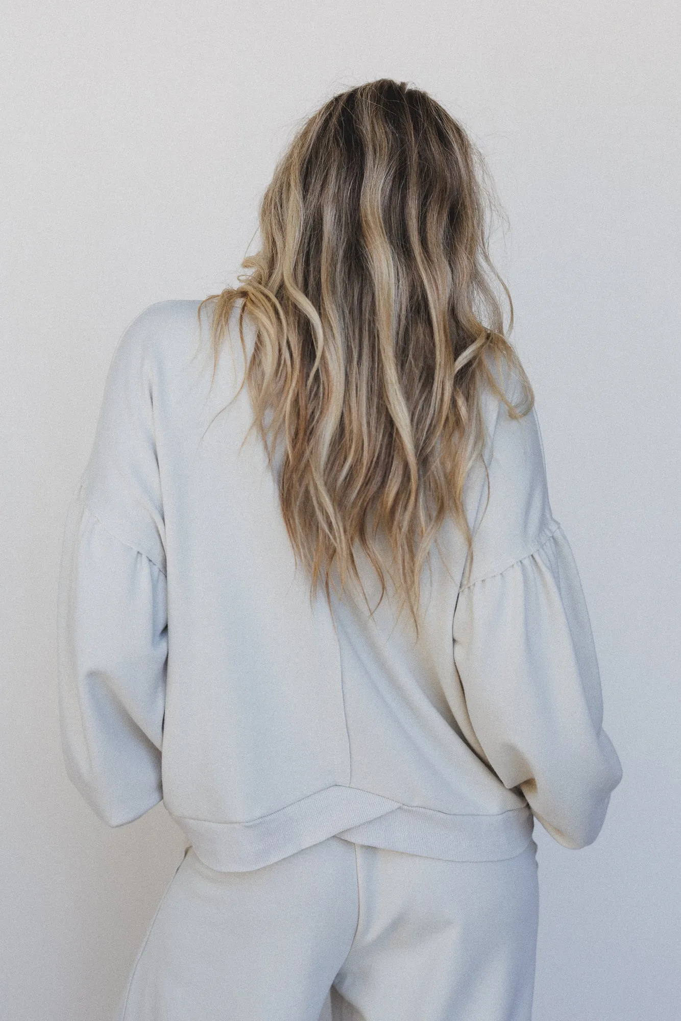 The Nest Laid Back Love Top - Beige sold by Three Bird Nest product image thumbnail 2