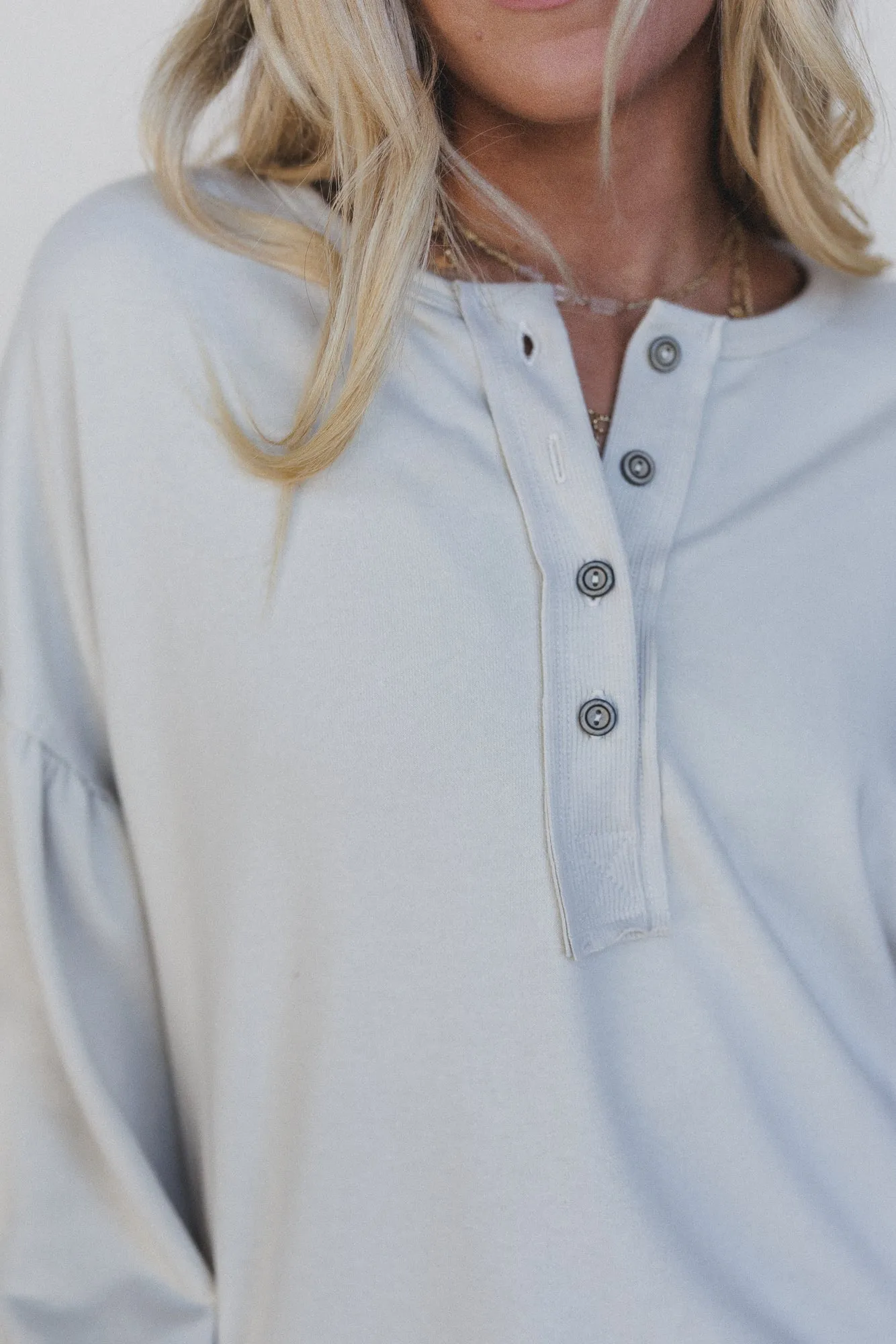 The Nest Laid Back Love Top - Beige sold by Three Bird Nest product image thumbnail 3