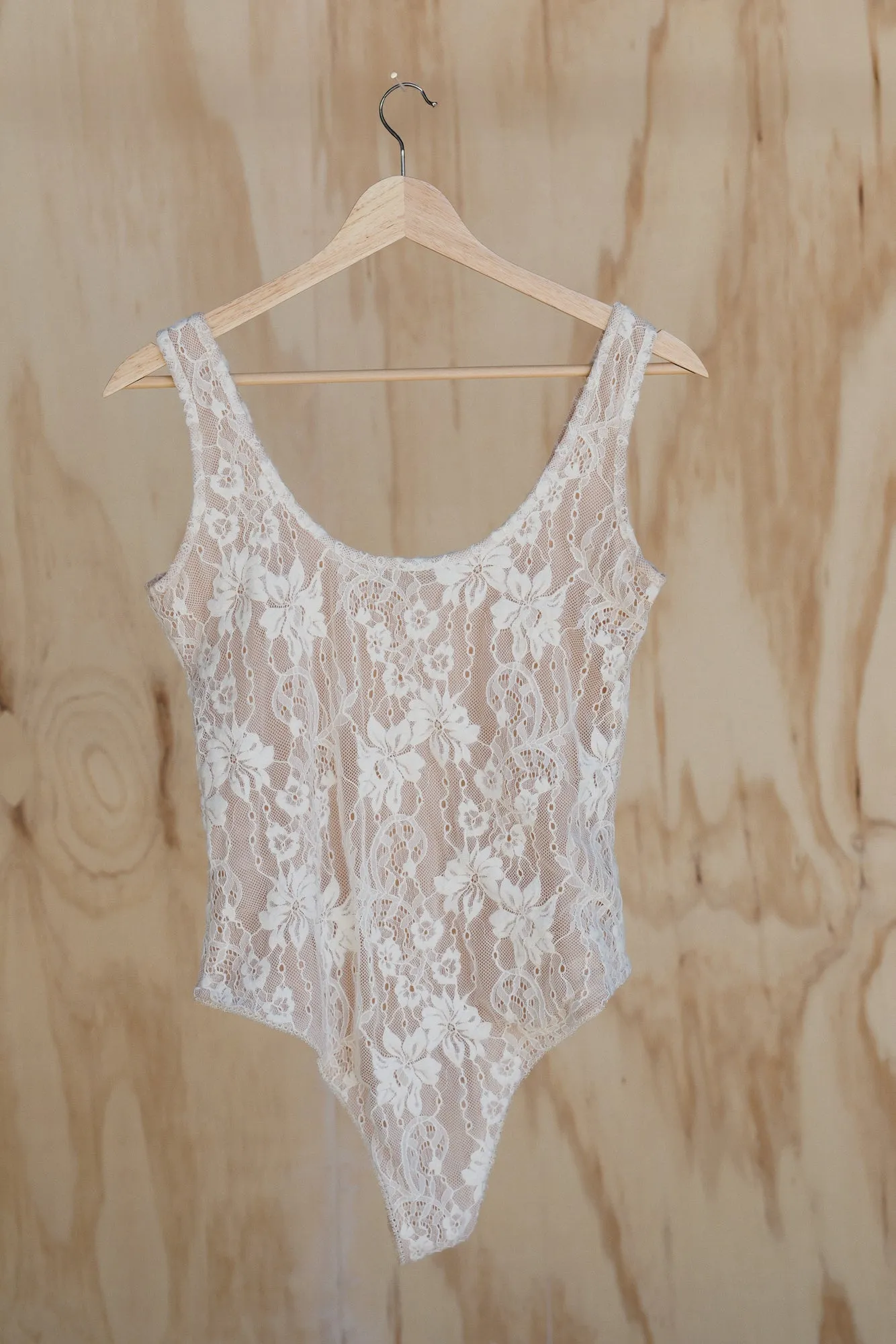 My Darling Lace Bodysuit - Cream sold by Three Bird Nest product image thumbnail 2