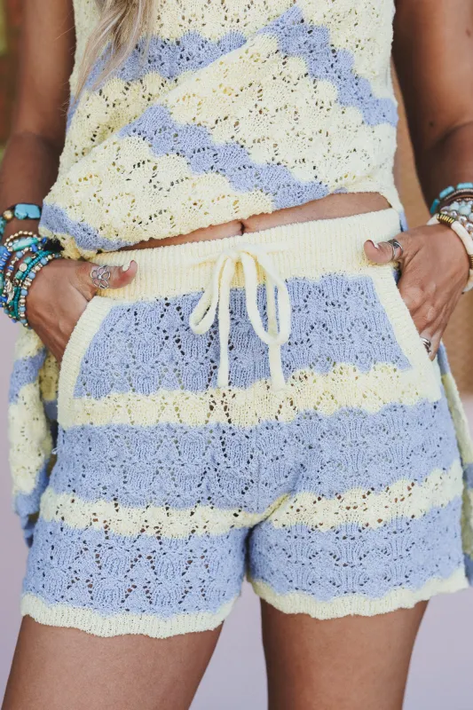 Surf Seeker Crochet Shorts - Multi sold by Three Bird Nest