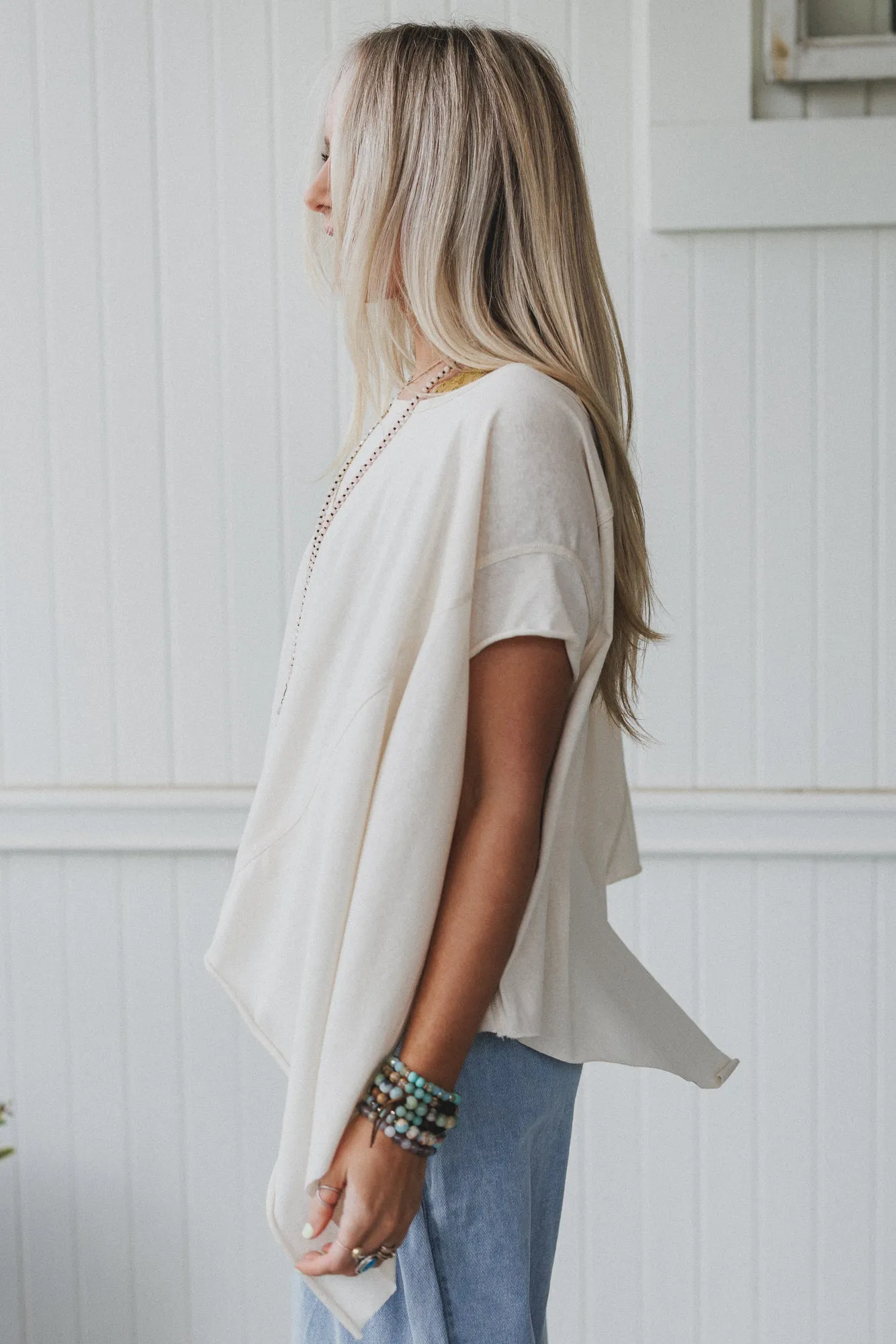 Wanderlight Top - Cream sold by Three Bird Nest product image thumbnail 2