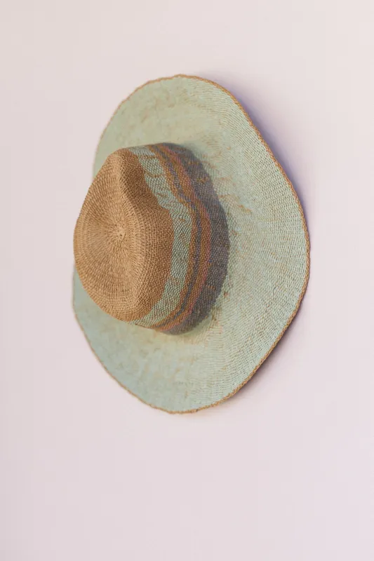 Sunset Scout Raffia Hat - Natural sold by Three Bird Nest