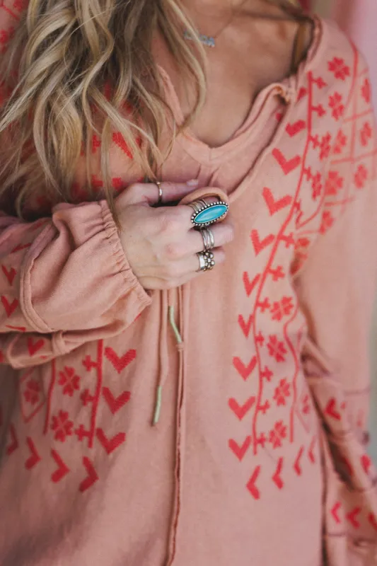 Cowgirl Charm Ring - Turquoise sold by Three Bird Nest