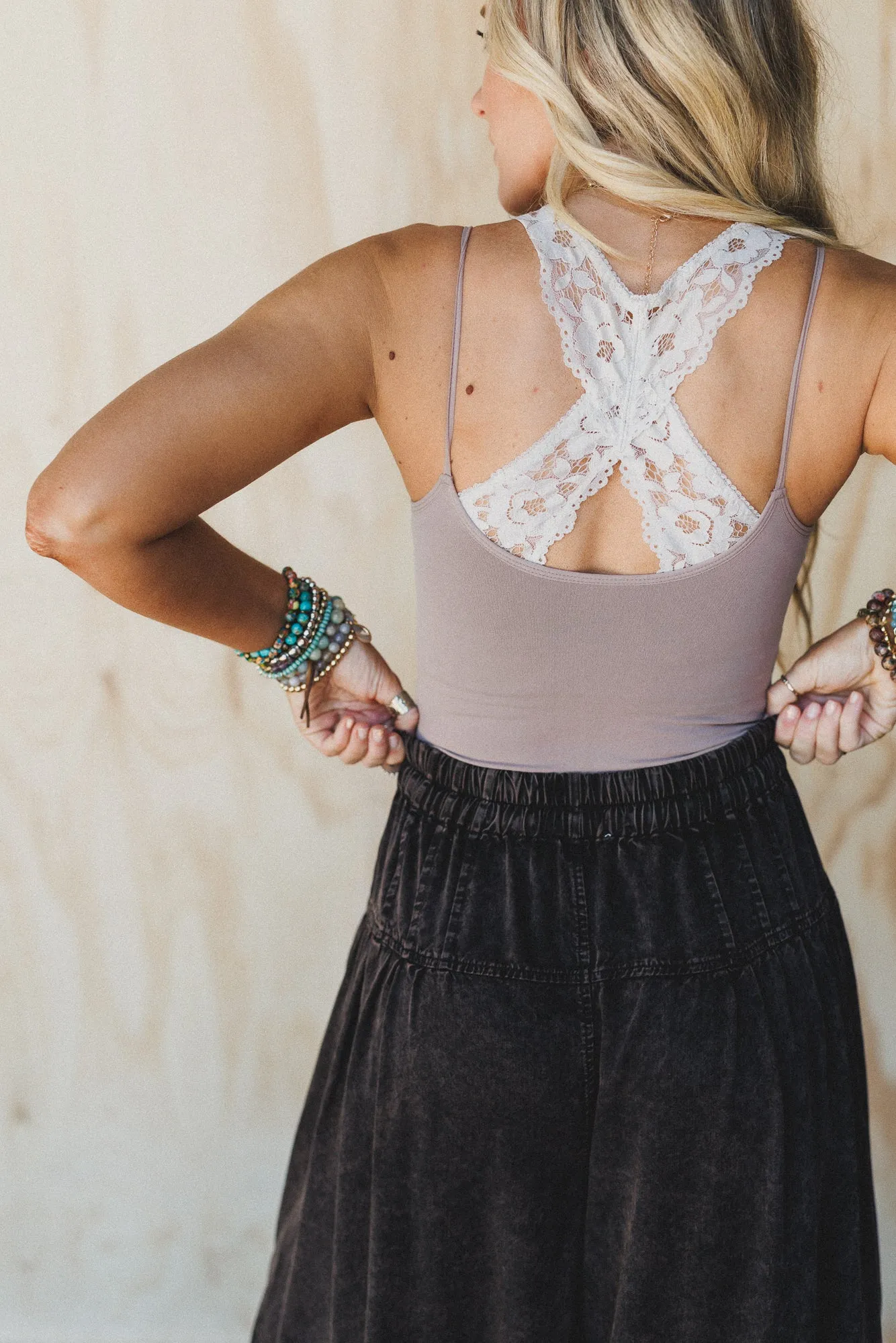 Rewind Bodysuit - Taupe sold by Three Bird Nest product image thumbnail 4