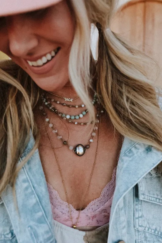 Tropical Glow Necklace - Multi sold by Three Bird Nest