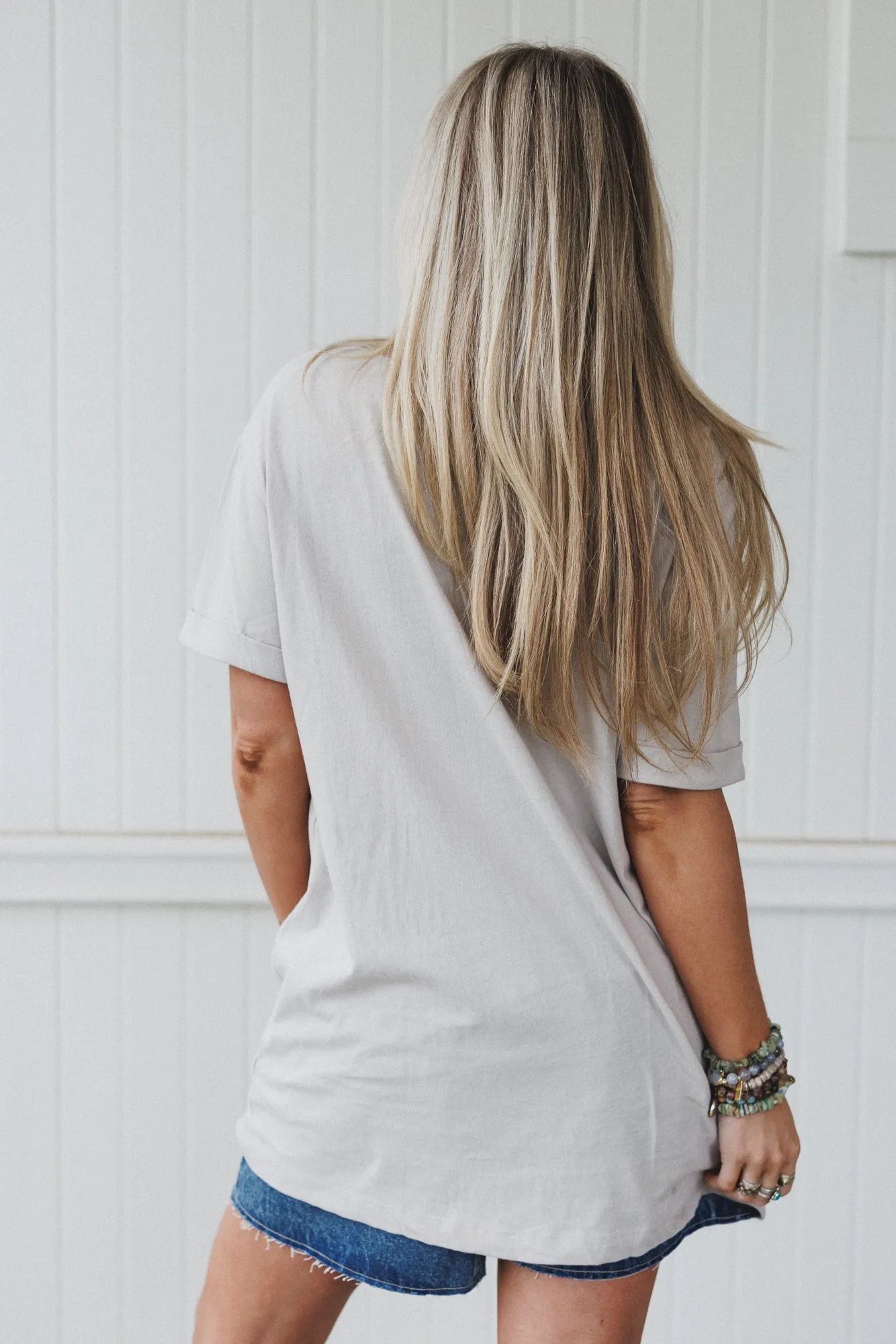 Wild West Love Graphic Tee - Gray sold by Three Bird Nest product image thumbnail 5