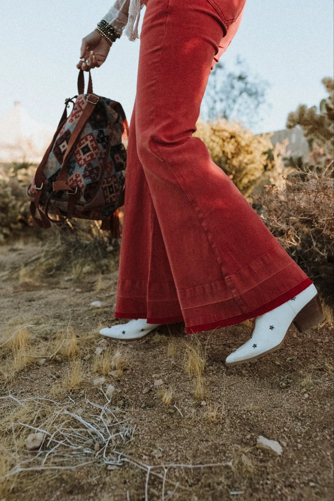 Lulu Star Studded Boots - White sold by Three Bird Nest product image thumbnail 2