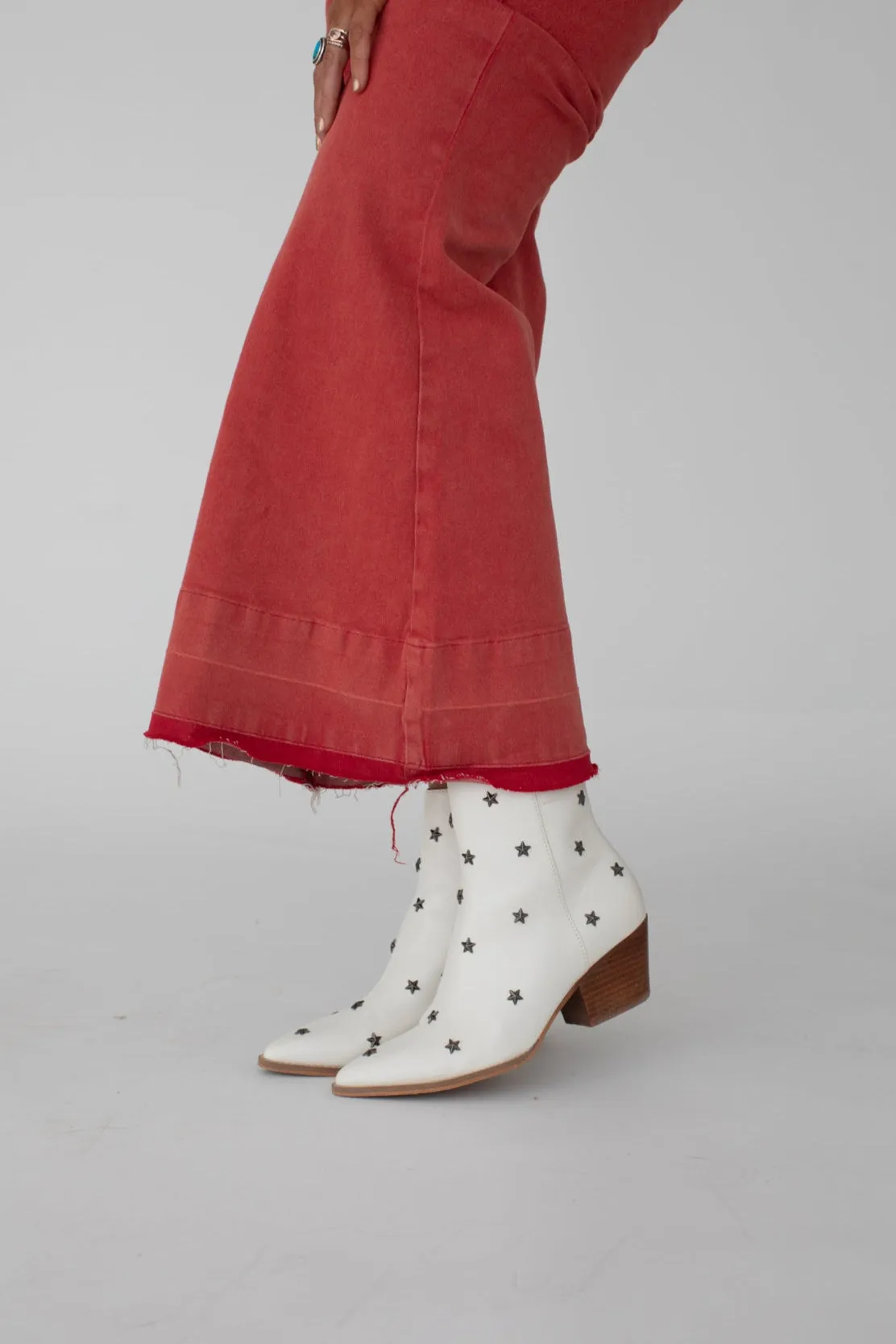 Lulu Star Studded Boots - White sold by Three Bird Nest product image thumbnail 3