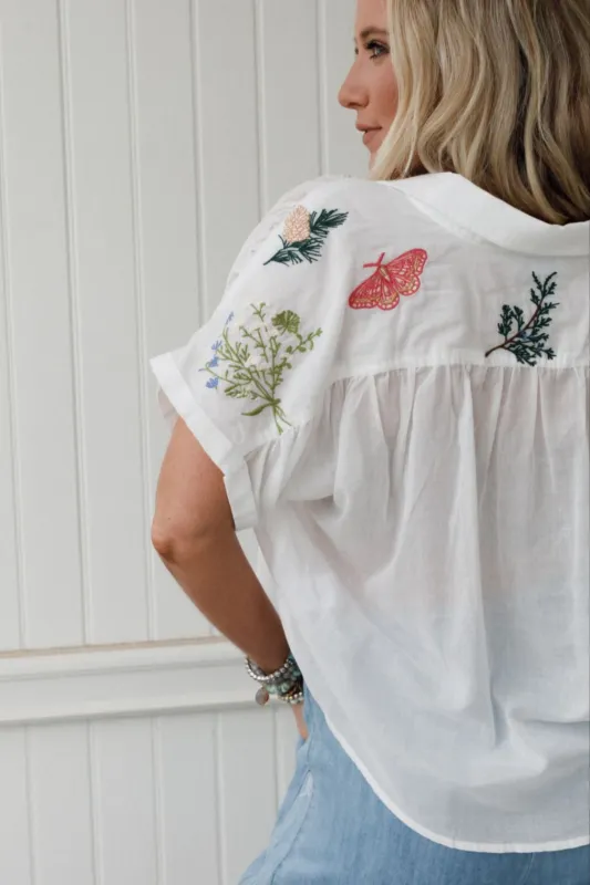 Sweetest Days Dolman Top - Off White made by Blue B