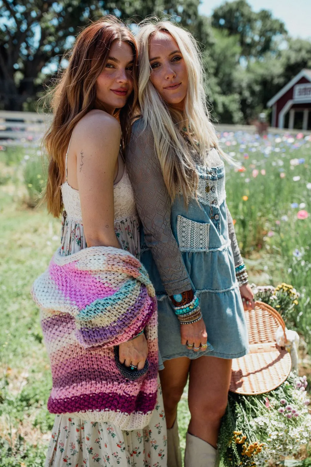 Wrapped up in Color Knit Cardigan - Pink Multi sold by Three Bird Nest product image thumbnail 3