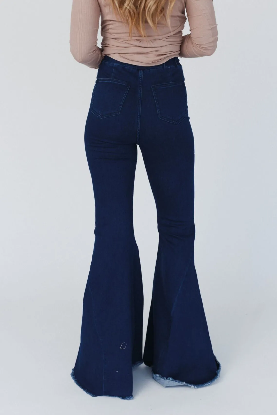 The Signature Flare - Dark Denim sold by Three Bird Nest product image thumbnail 4