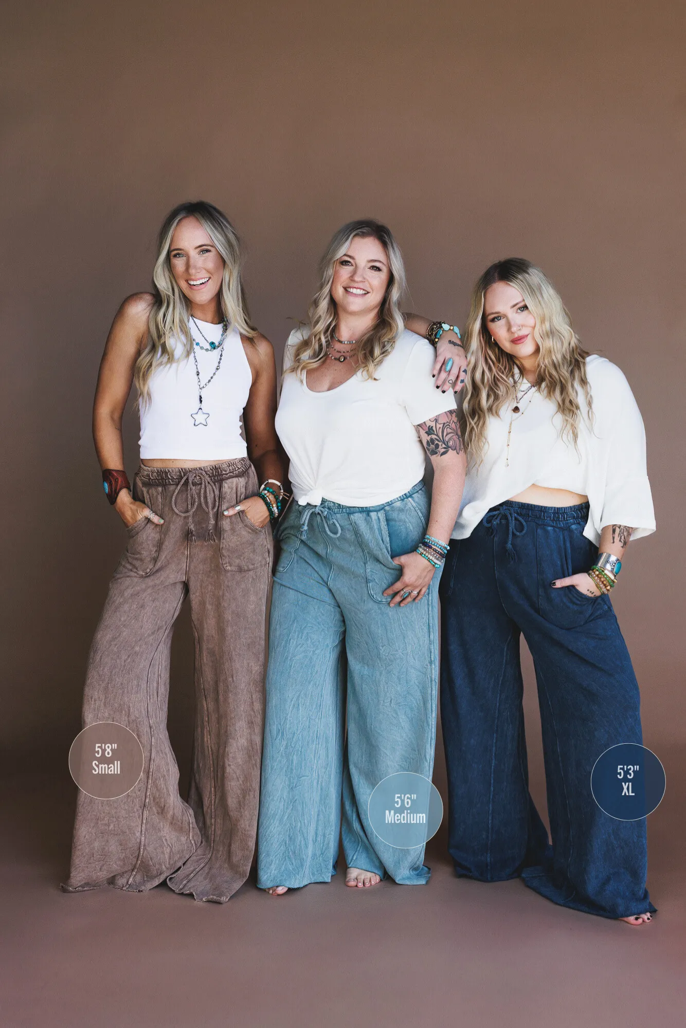 Relaxing Robin Wide Leg Pant - New Navy sold by Three Bird Nest product image thumbnail 2